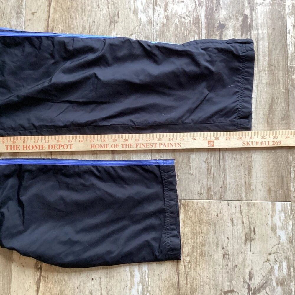 ADIDAS Windbreaker Track Running Pants Black Mesh Lined Men’s Medium - Picture 6 of 6